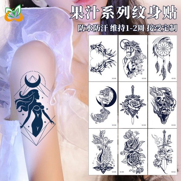 Botanical Temporary Tattoo Stickers