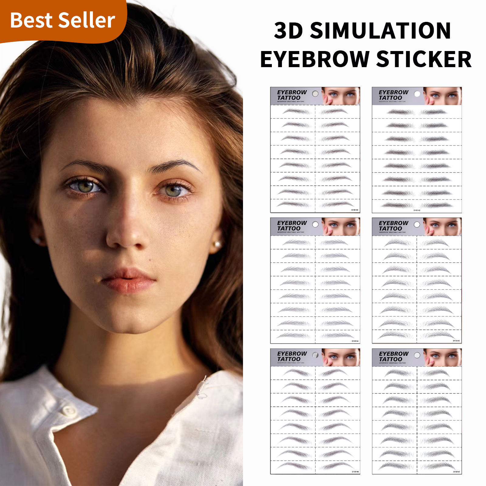 Makeup Tattoo Stickers - Beauty and cosmetic temporary tattoos