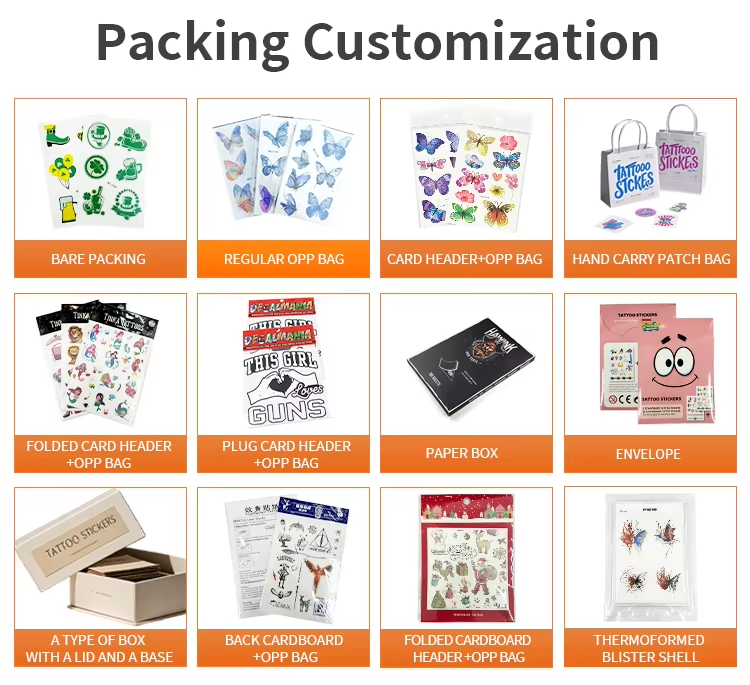 Custom Packaging Solutions - Tattoo packaging boxes and bags